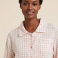 Soft Gingham Cotton Lounge Set