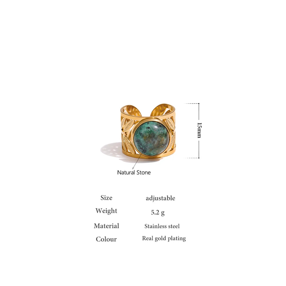 Bailey Turquoise Opening Ring (4 Pattern)
