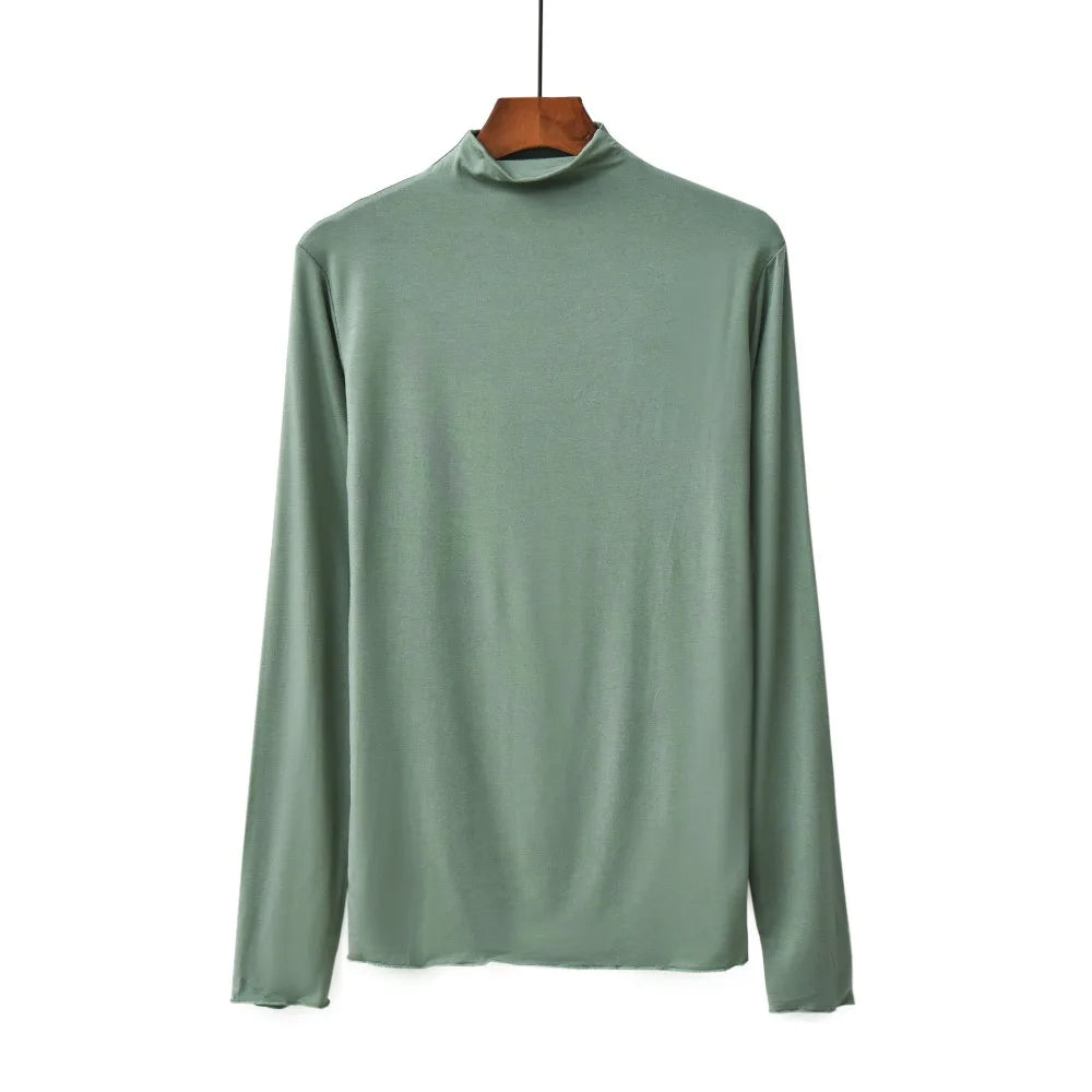 Basic Stretchable Soft Bottoming top