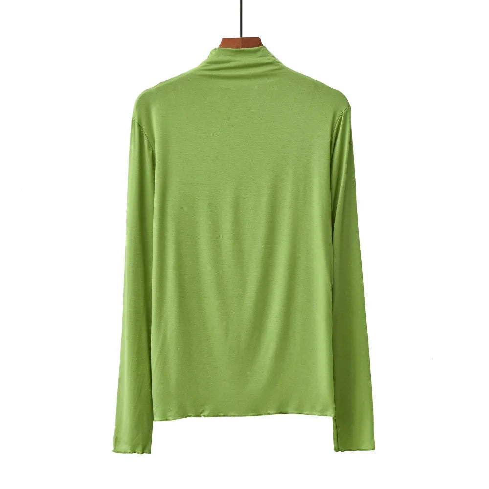 Basic Stretchable Soft Bottoming top