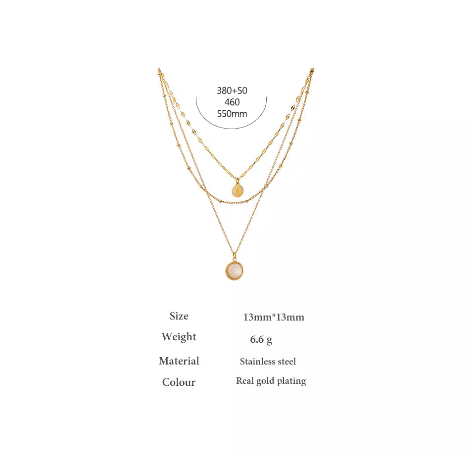 Sydney Layered Necklace(2 Colors )
