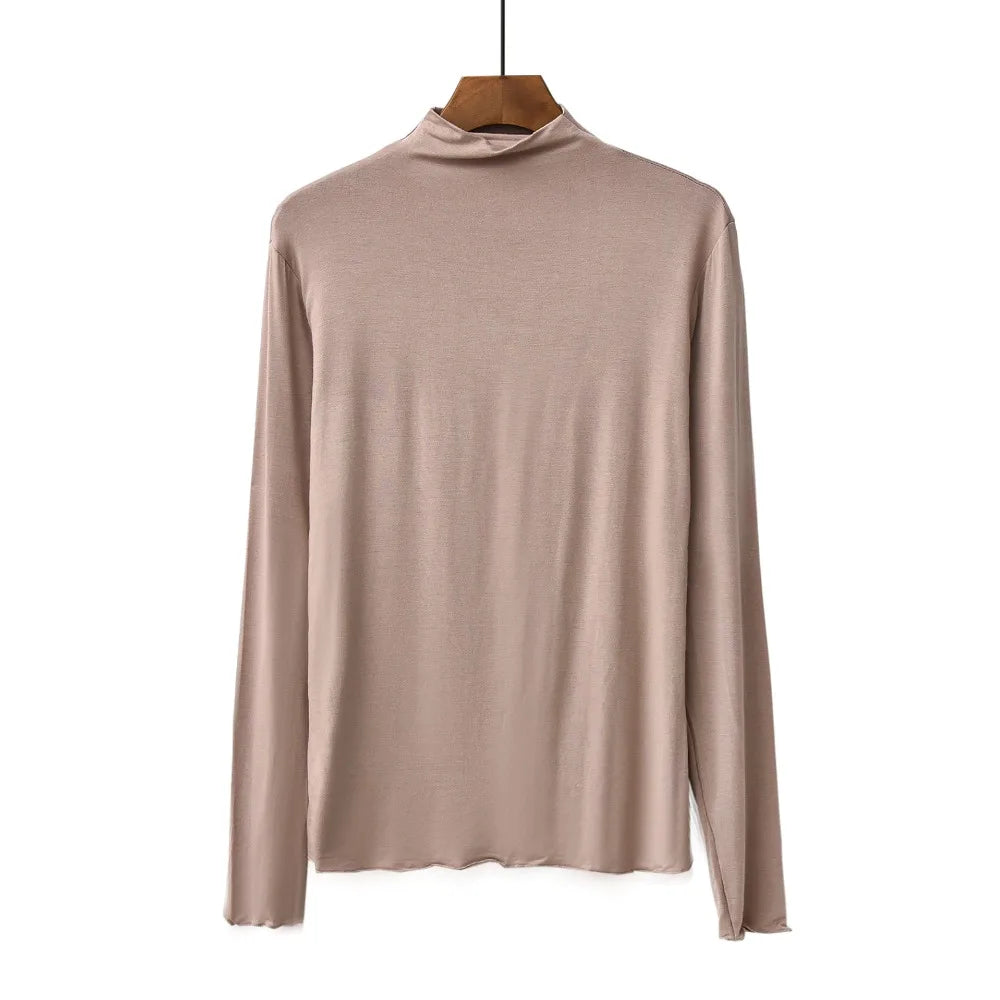 Basic Stretchable Soft Bottoming top