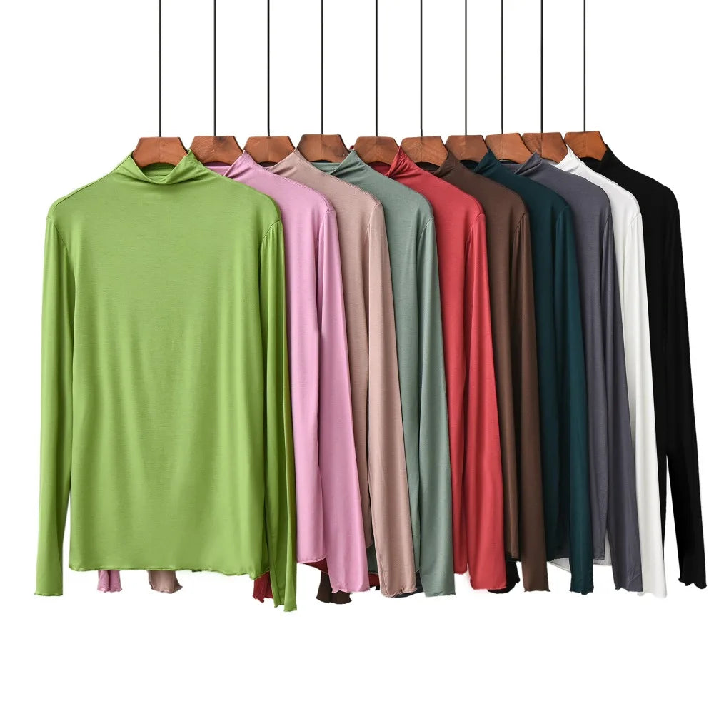 Basic Stretchable Soft Bottoming top