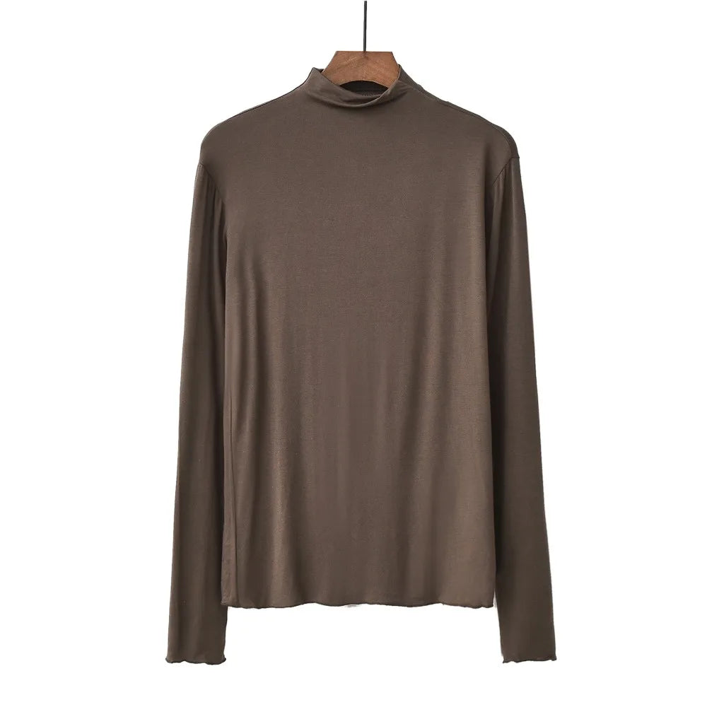 Basic Stretchable Soft Bottoming top