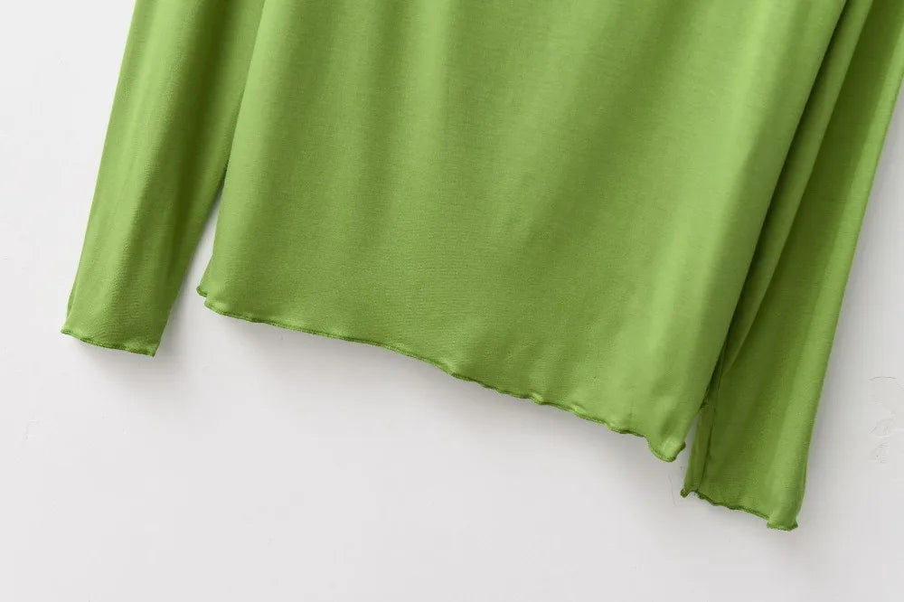 Basic Stretchable Soft Bottoming top