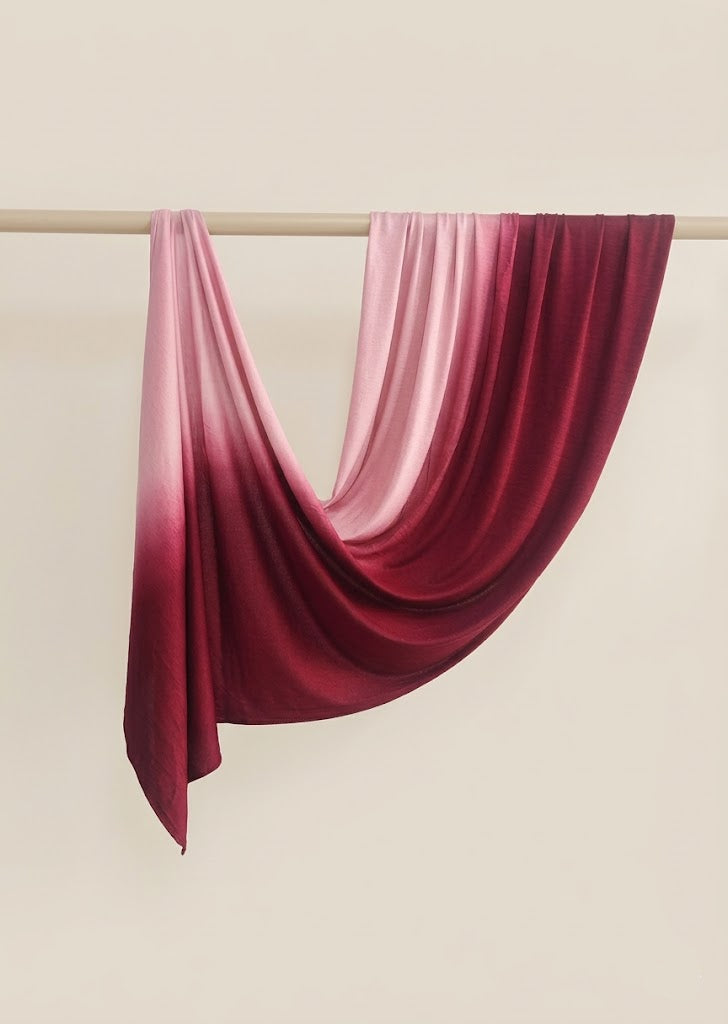 Ombre jersey hijabs- 20 Colors