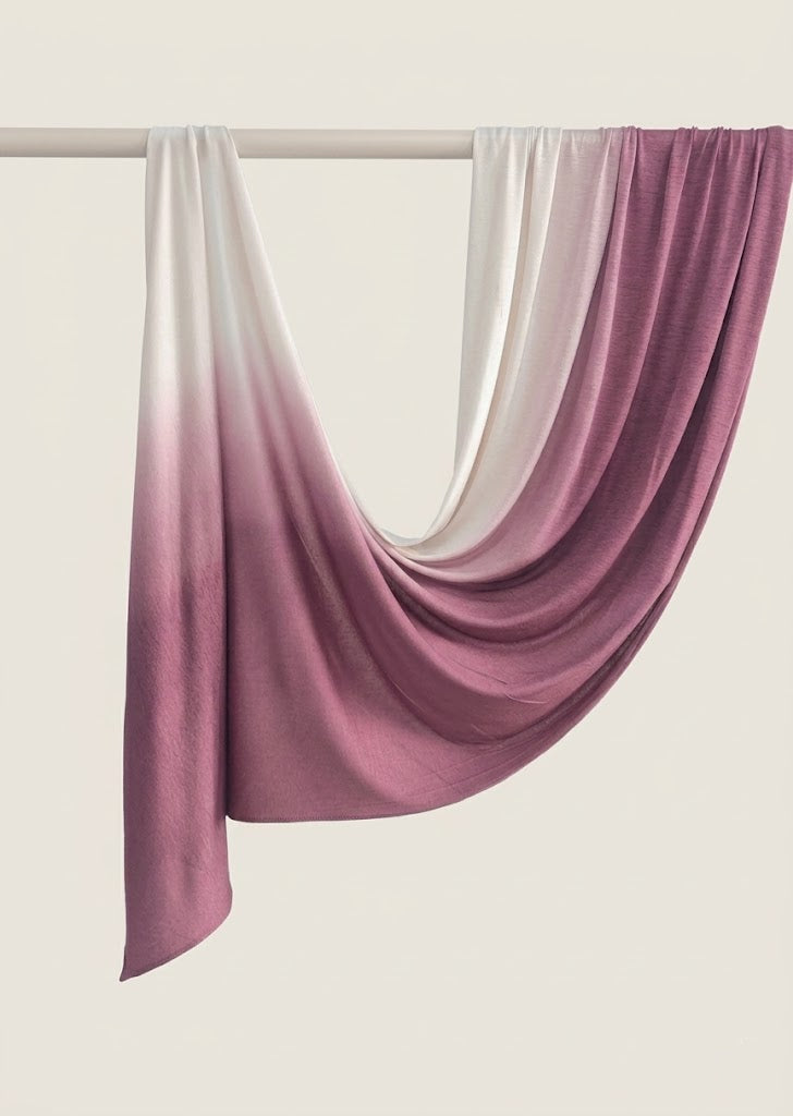 Ombre jersey hijabs- 20 Colors