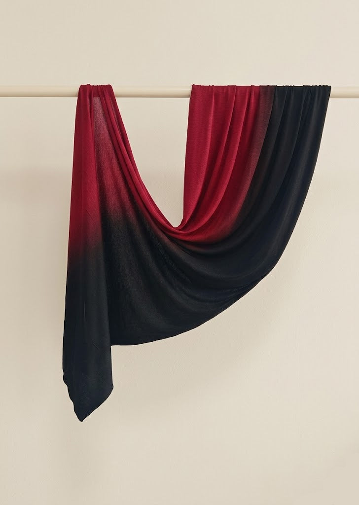 Ombre jersey hijabs- 20 Colors