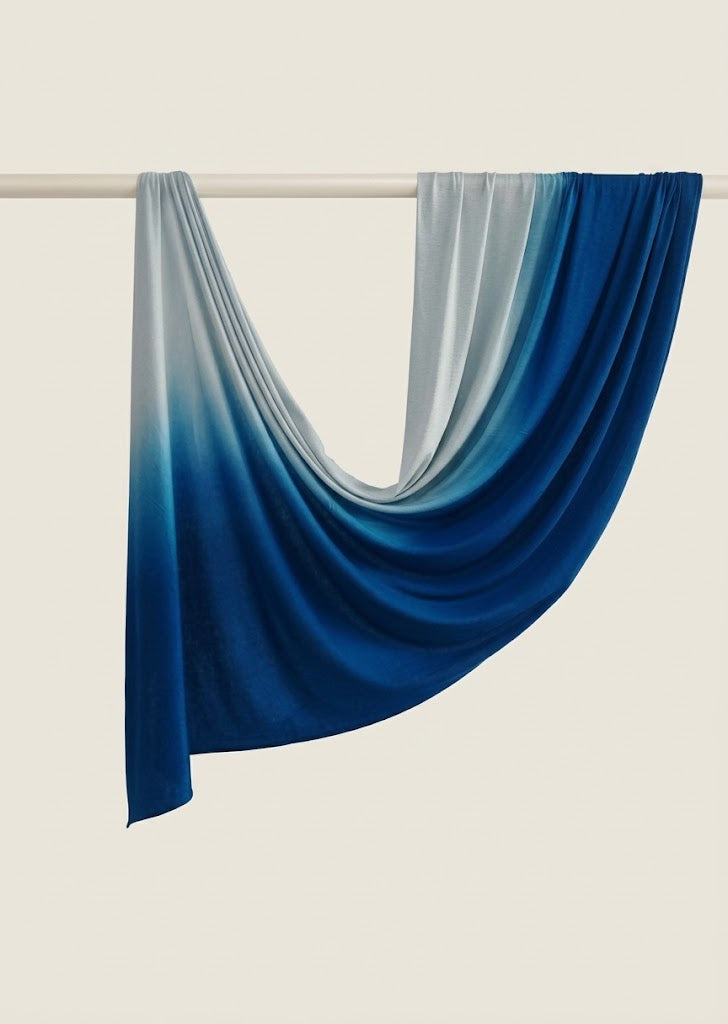 Ombre jersey hijabs- 20 Colors