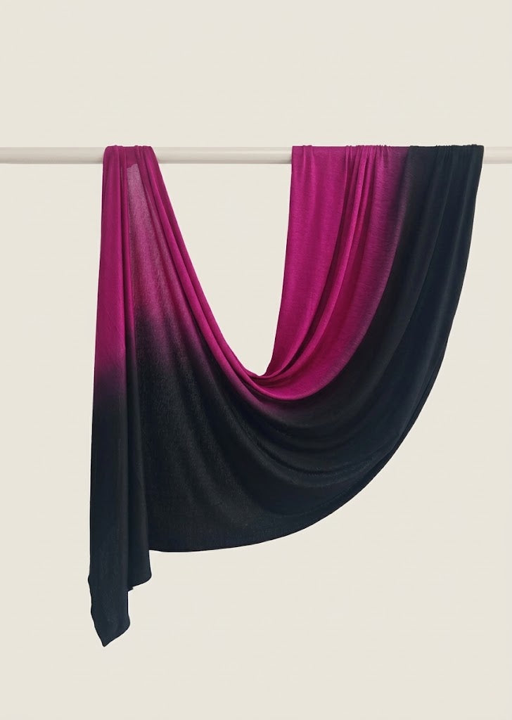 Ombre jersey hijabs- 20 Colors