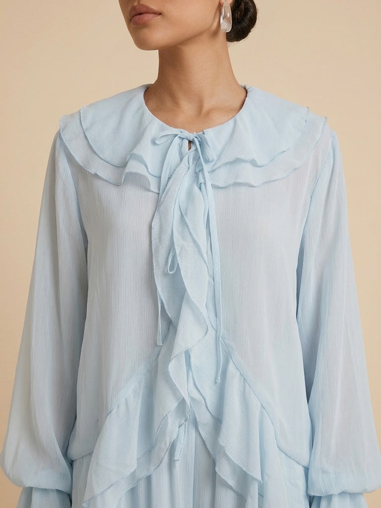 Fawziya  Ruffled Co-Ord Set