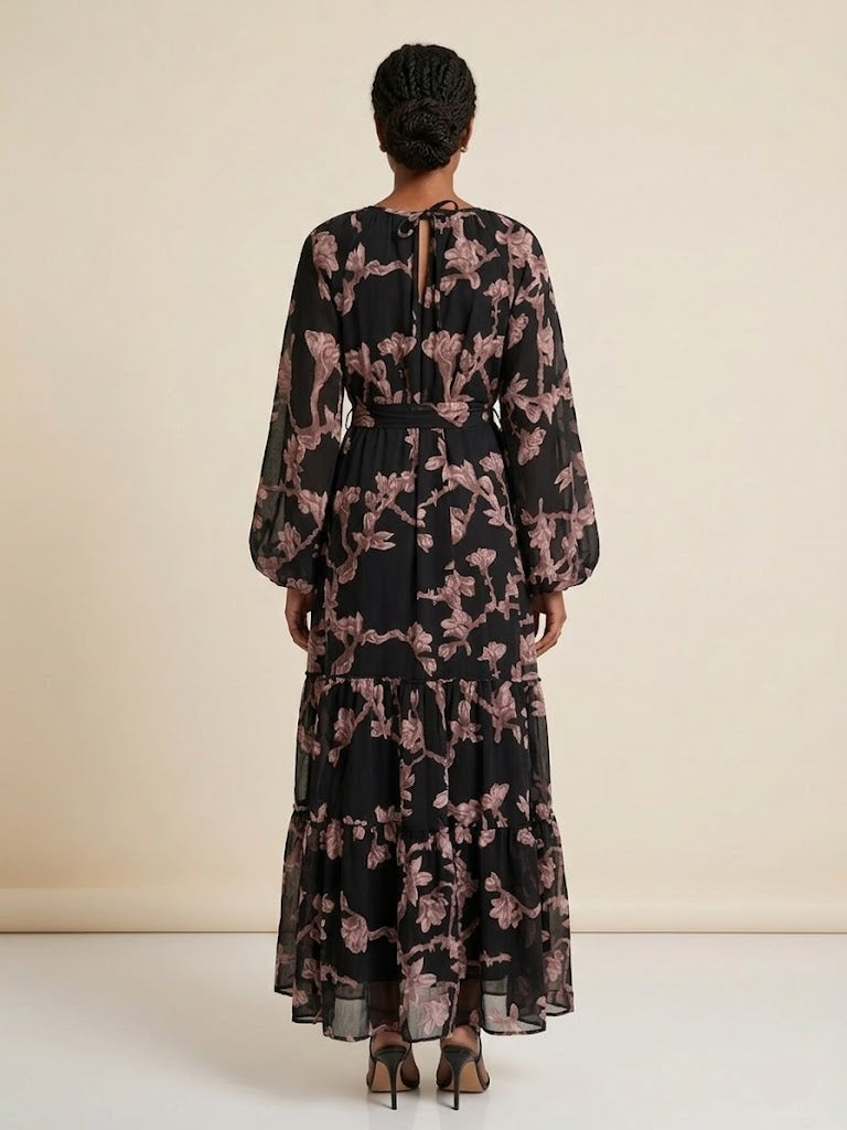 Ridha Tiered Dress
