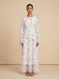 Blush Meadow Maxi Dress