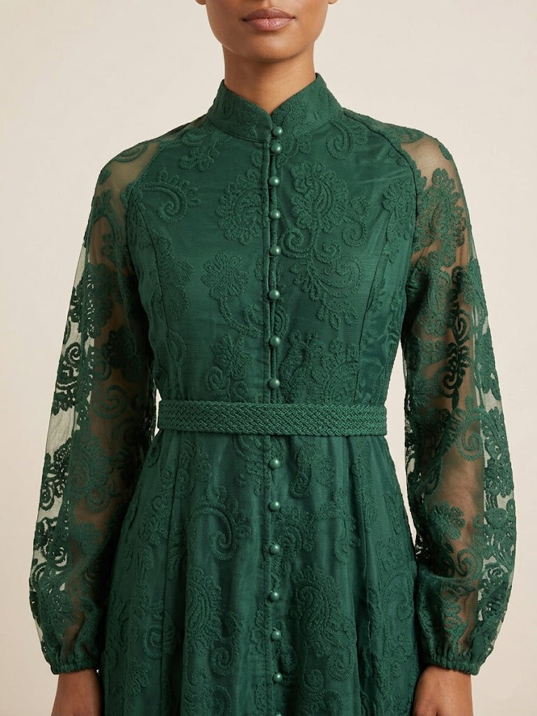 Marwa embroidery dress