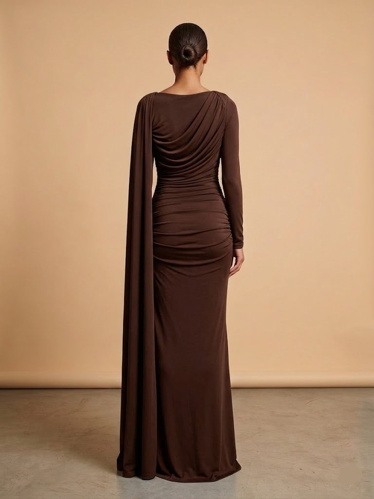 Amrozia Draped Dress (2 Colors)