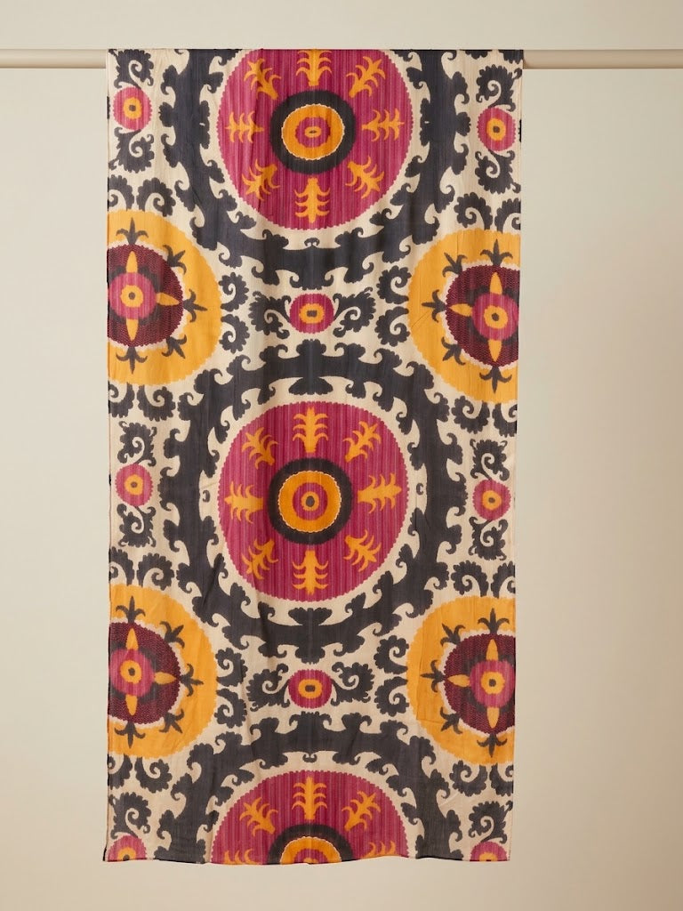 Saffron Suzani Modal Hijab