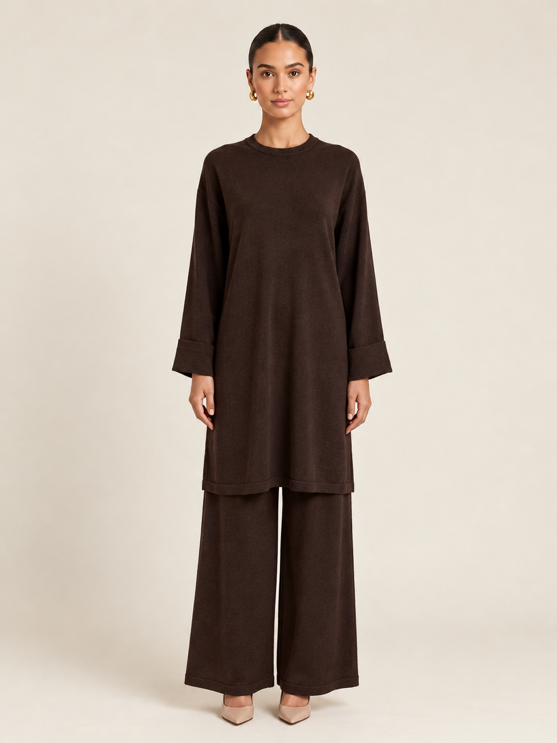 Zahra Knit Long Top