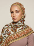 Vintage Paisley Modal Hijab