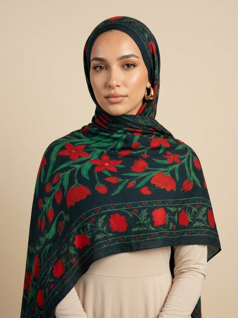 Persian Garden Modal Hijab