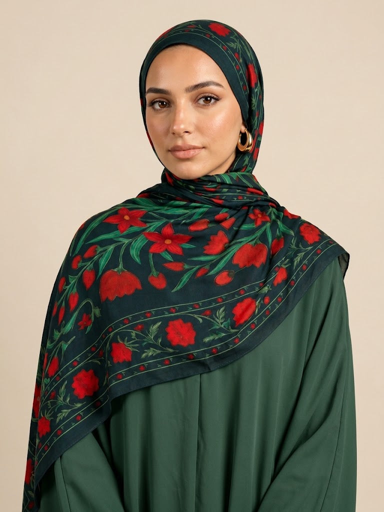 Persian Garden Modal Hijab