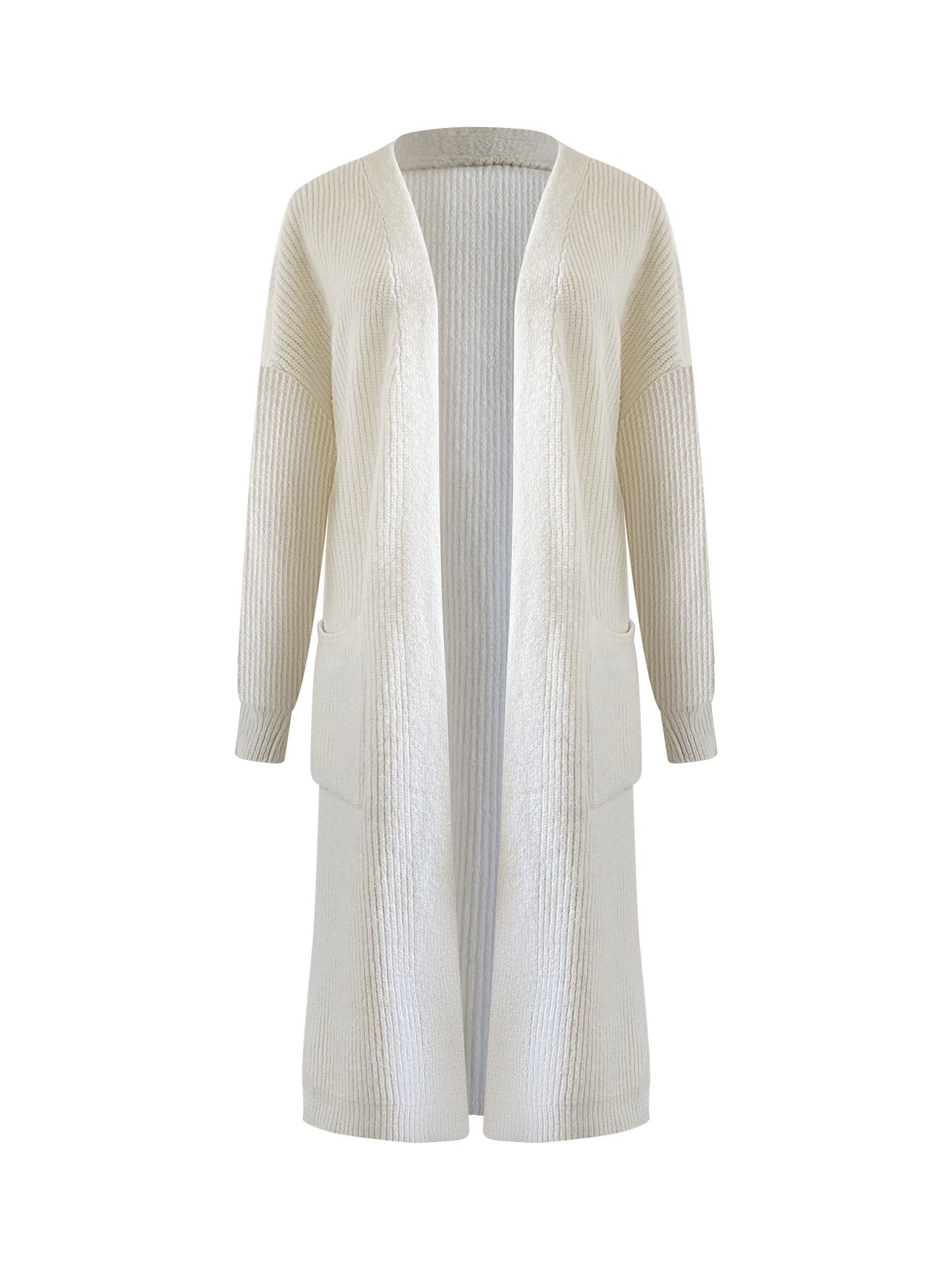 Ghazla Knitted Long Cardigan (3 colors)