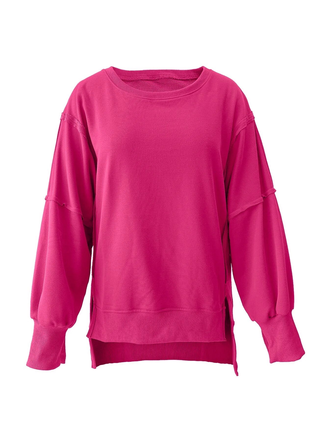Zoe High Low Top Sweatshirt (8 Colors)