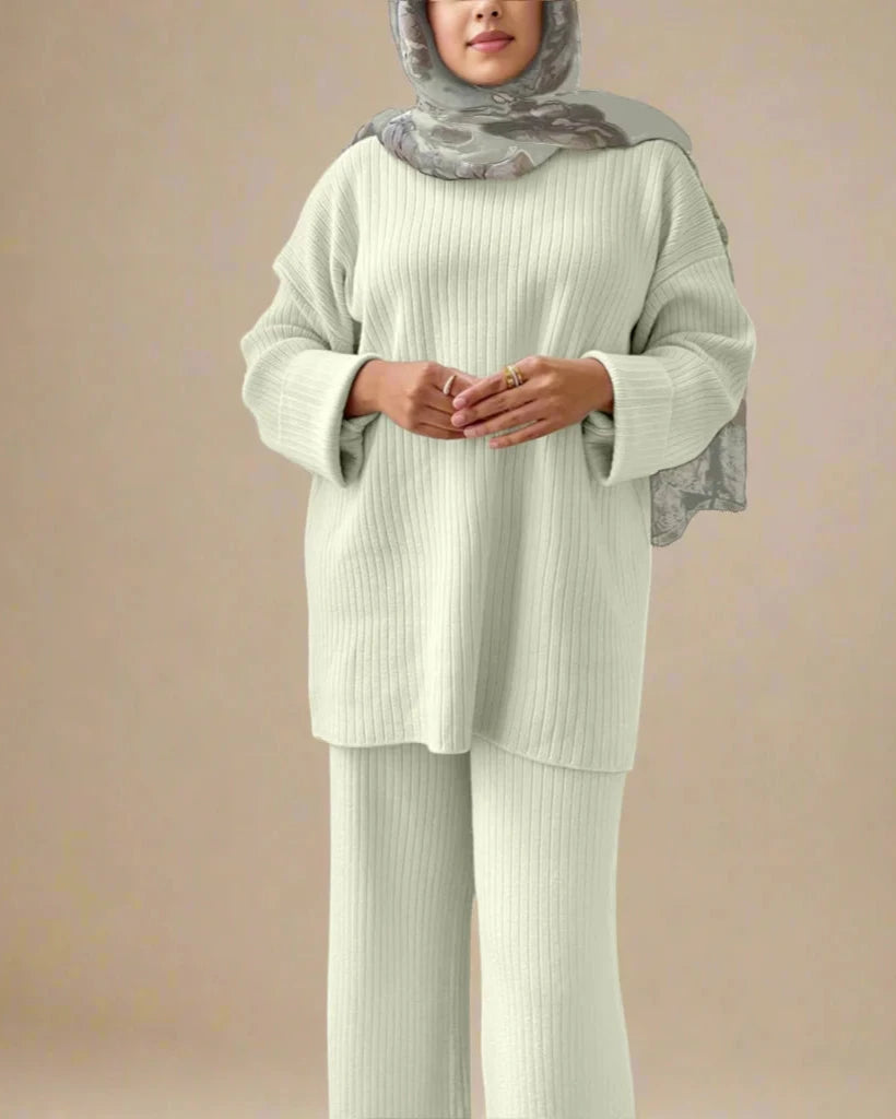 Paloma Knitted matching set(4 Colors)