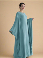 Kaheesha Inner tie abaya dress (8 Colors)