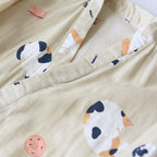 Amiyah  Japanese-style kimono Pajama set(3 Colors)