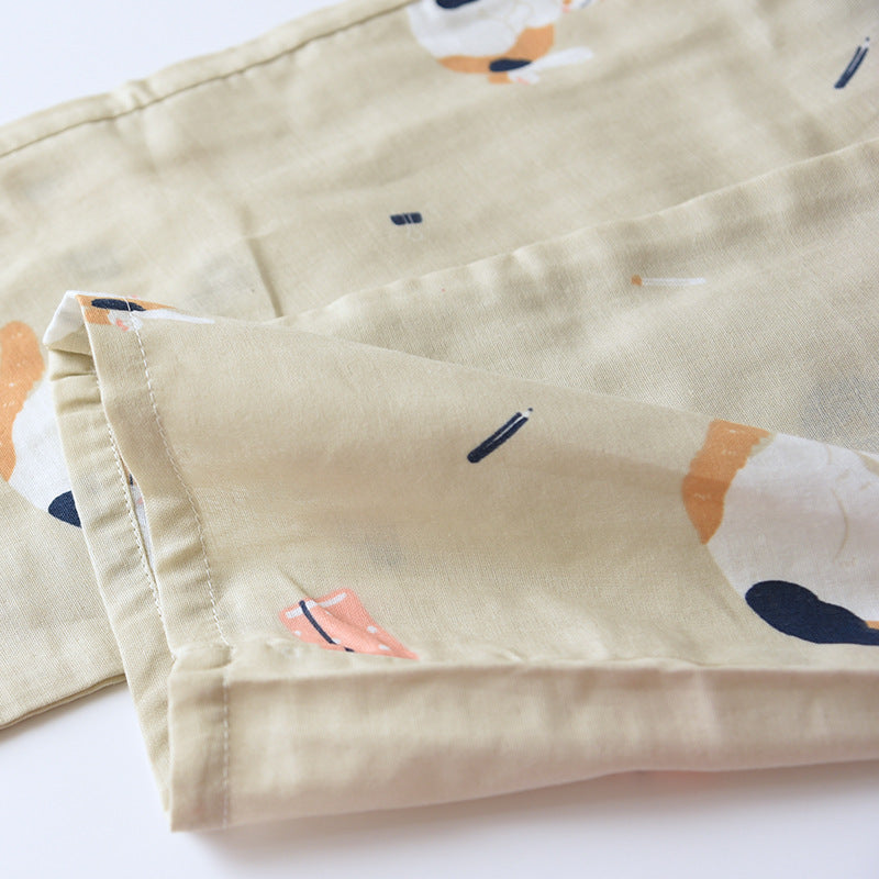 Amiyah  Japanese-style kimono Pajama set(3 Colors)