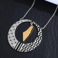 Kufiya Pattern Map Pendant Necklaces (2 colors)