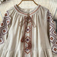 Alisha embroidery tunic dress (3 Colors)