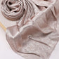 Layan Crepe satin Hijabs(12 Colors)