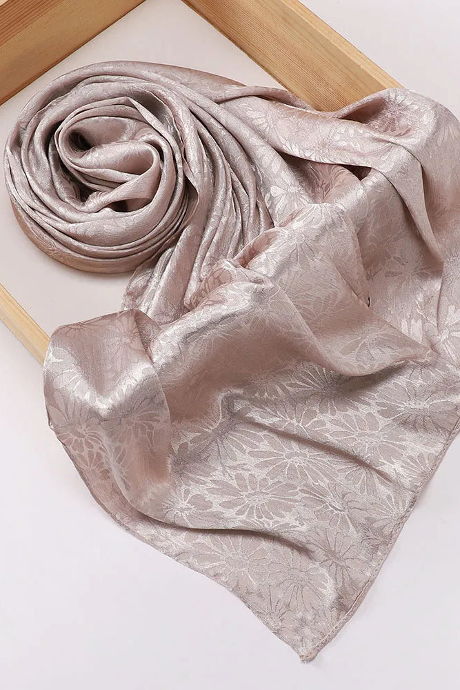 Layan Crepe satin Hijabs(12 Colors)