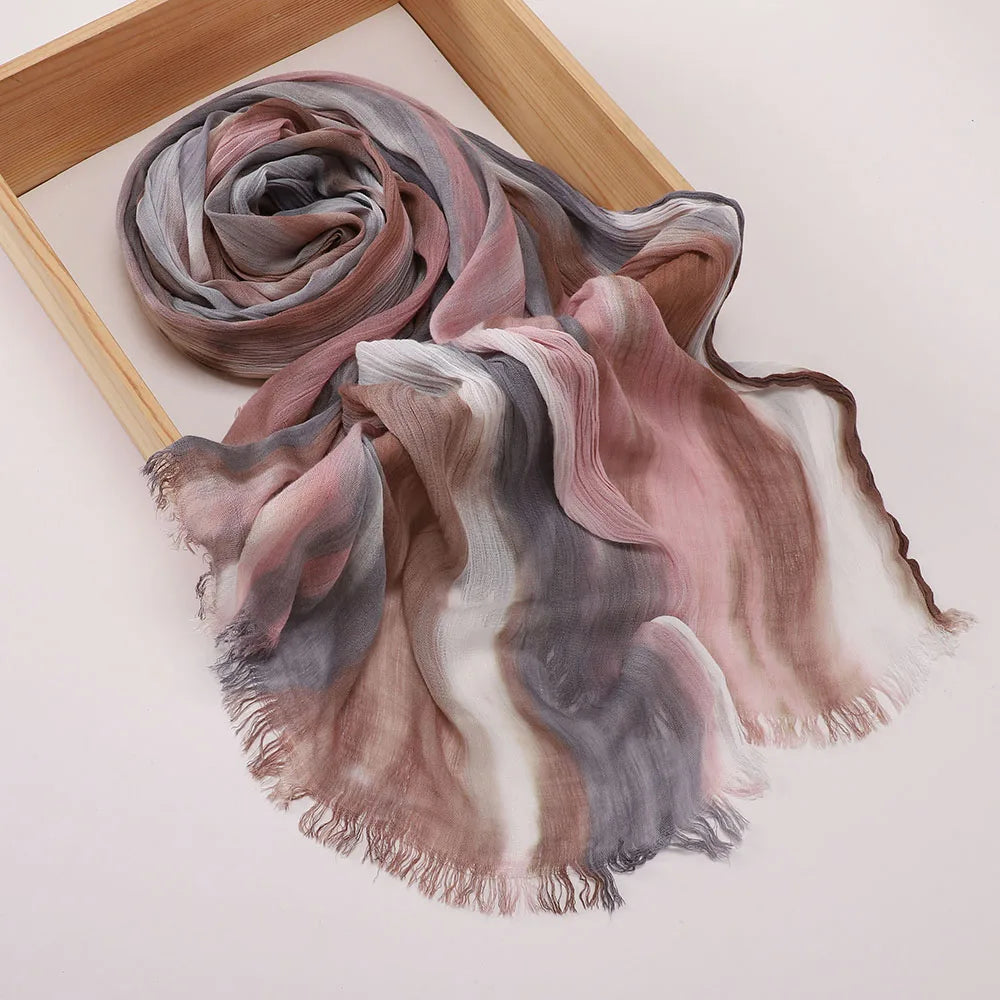 Lubana Tie-Dye Crinkle Modal Hijabs