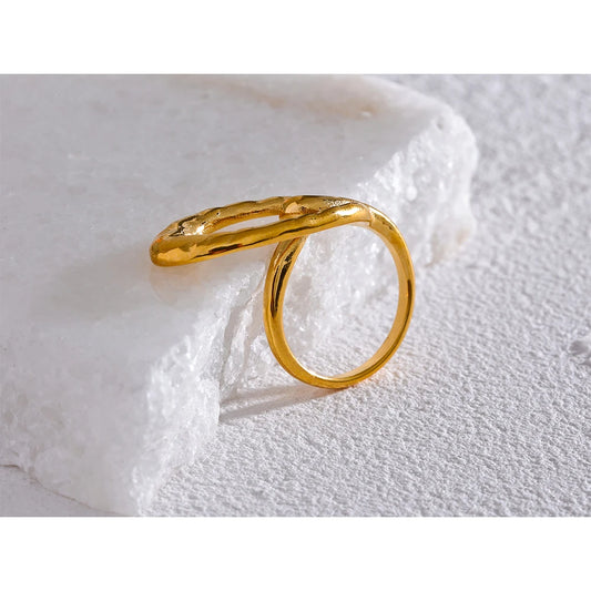 Alaia Irregular Geometric Ring(2 Colors)