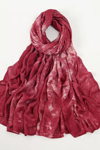 Alzubra Tie-Dye Patterned Scarves(12 Colors)