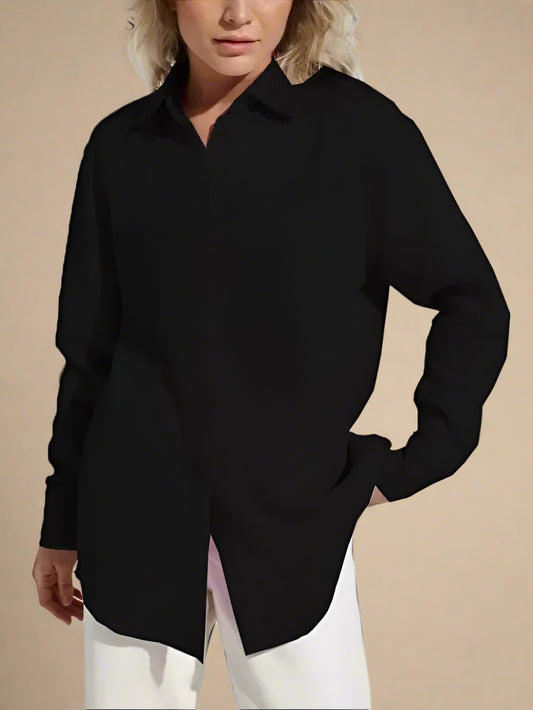 Viyana Modest  Muslin Cotton shirt (7 Colors)