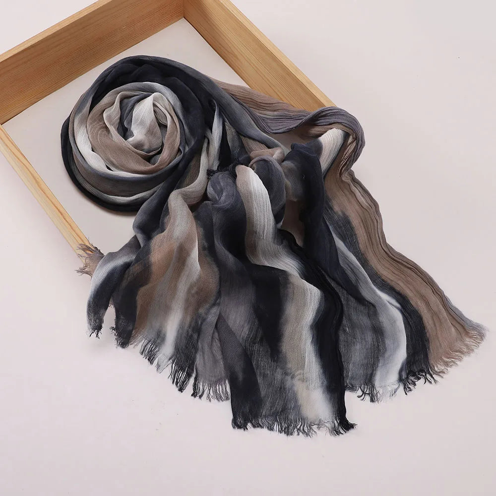 Lubana Tie-Dye Crinkle Modal Hijabs