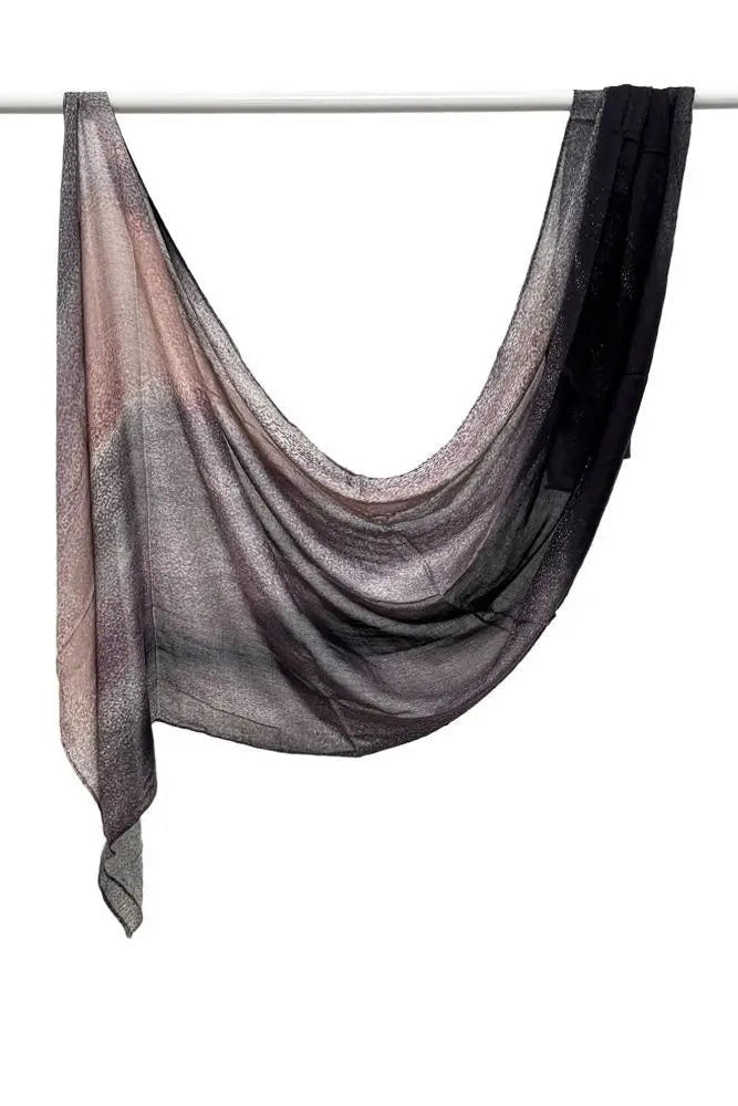 Wrinkle proof viscose blend printed hijabs