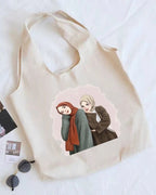 Hijabi Girl Print Tote Bag