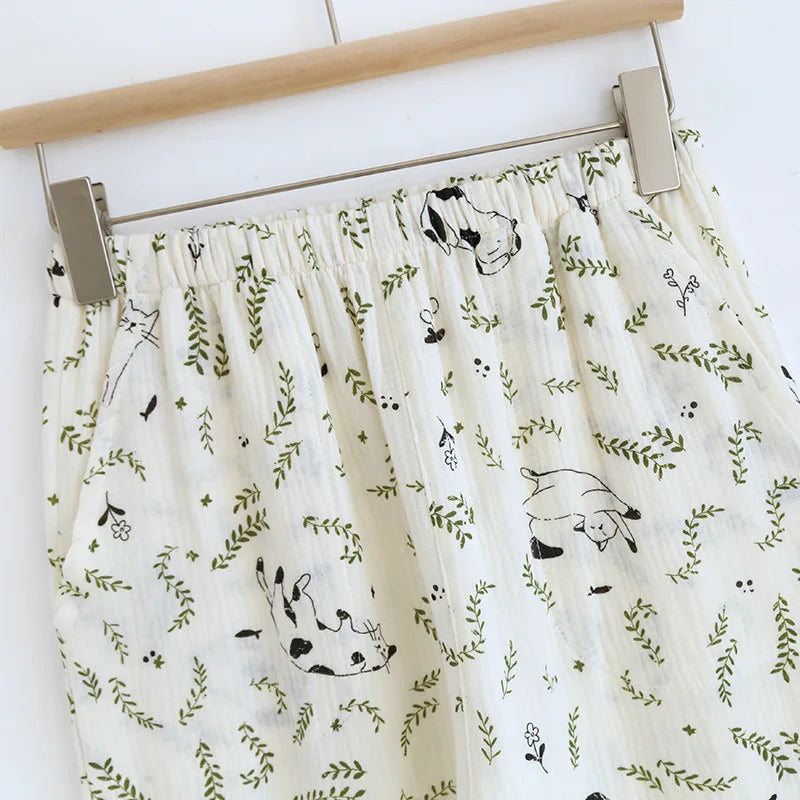 Cat Lover's Pajamas Set (2 Colors)