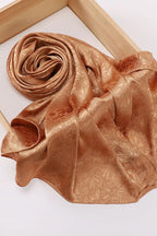 Layan Crepe satin Hijabs(12 Colors)