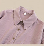 Ghizlan Cotton modest tunic shirt - Everyday Light shirt