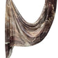 Wrinkle proof viscose blend printed hijabs