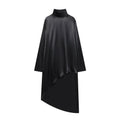 Imrana Asymmetric Satin Tunic Top