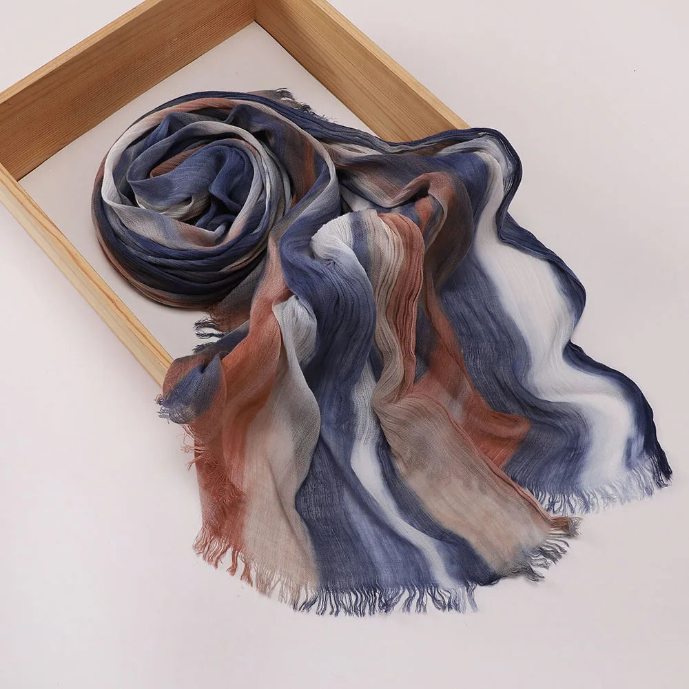 Lubana Tie-Dye Crinkle Modal Hijabs