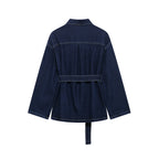 Nayla Belted Denim Co-ord Set