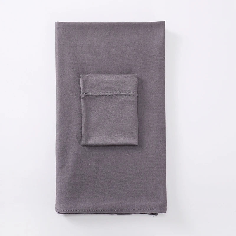 Jersey Hijab +Hijab cap set (13 Colors)