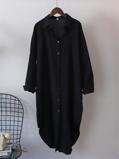 Rinza Big Shirt Dress(8 Colors)